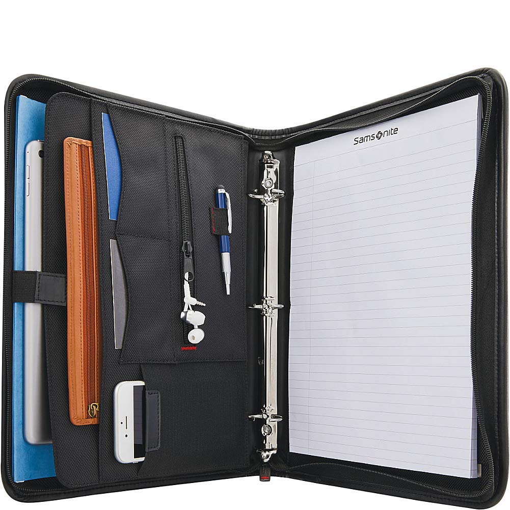 ノートPCケース Samsonite Xenon Zip 3-Ring Portfolio Amazon.com: Samsonite Xenon Business 3 Ring Portfolio, Black, One